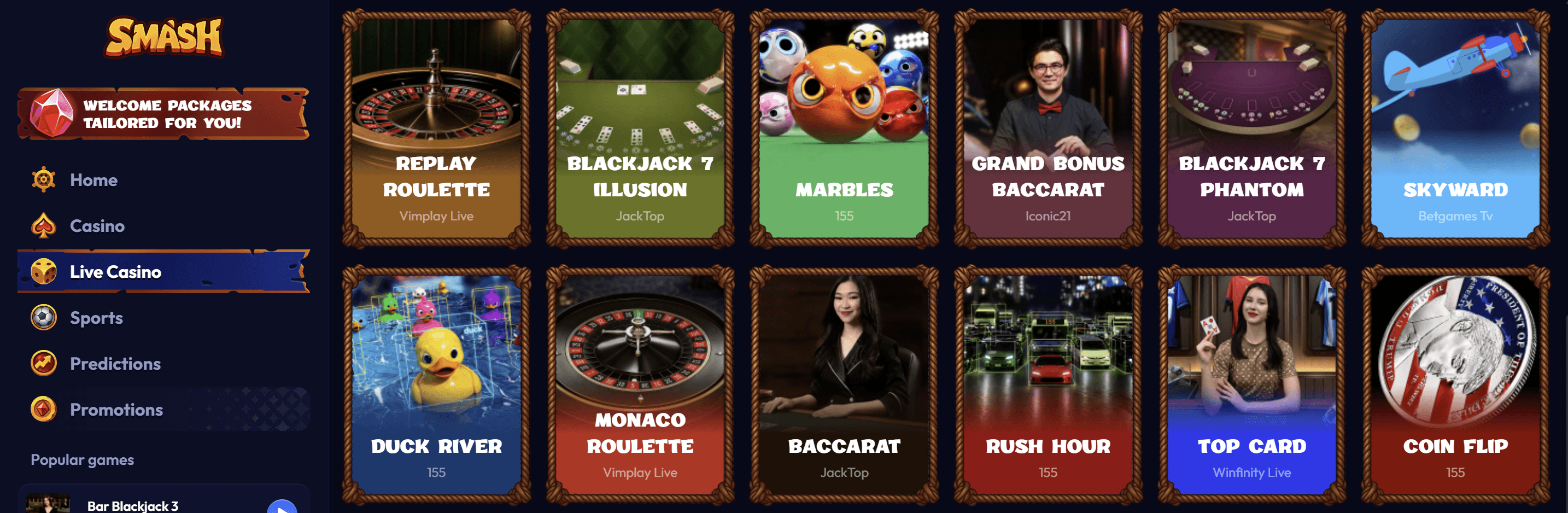chaos betting smash casino