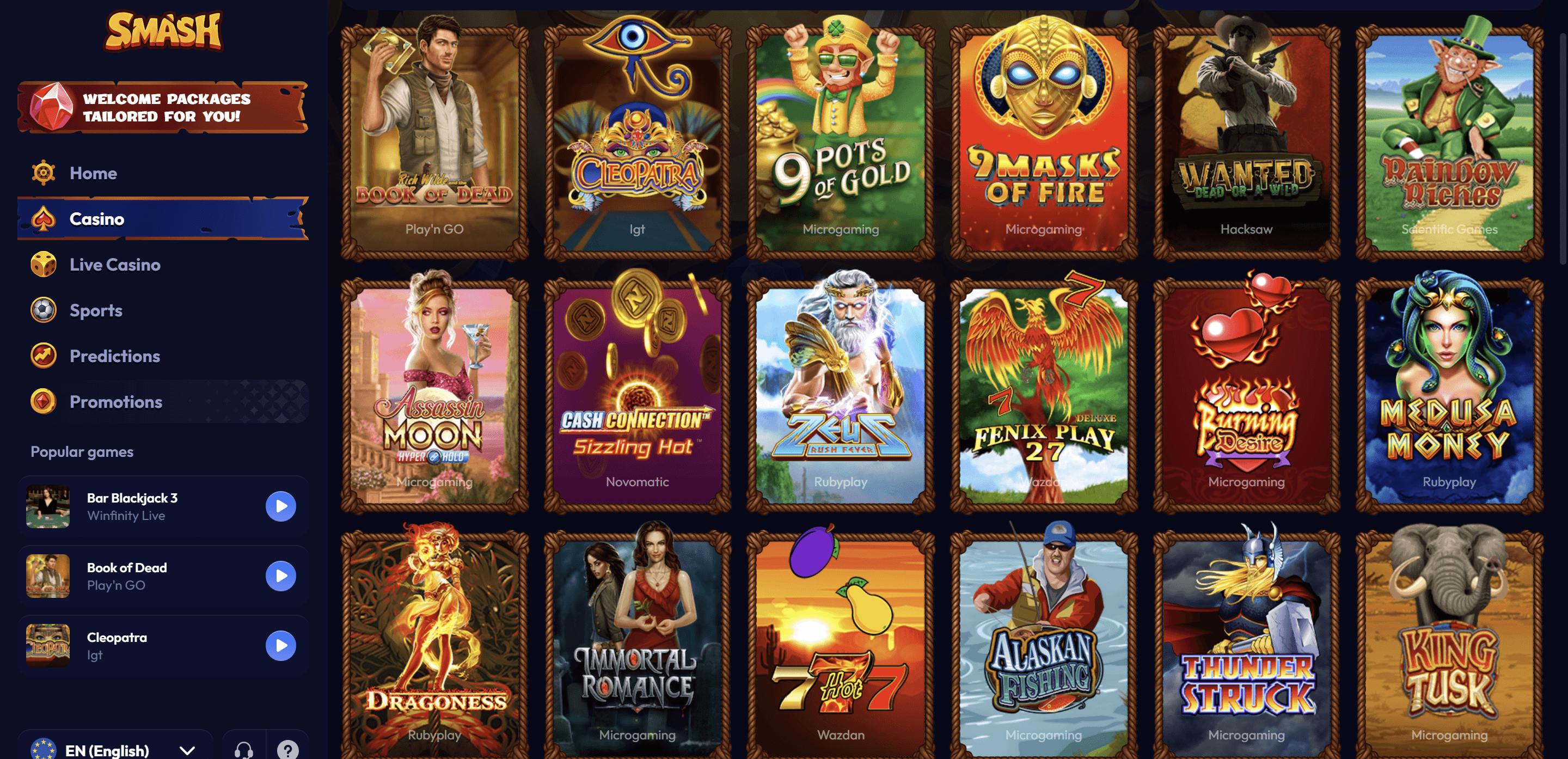 online pokies at smash casino