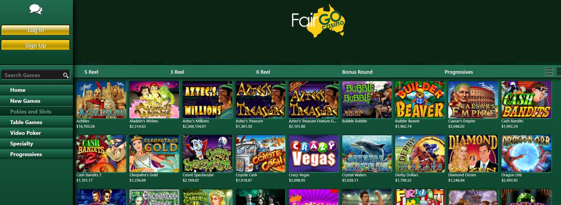 fair go casino pokies