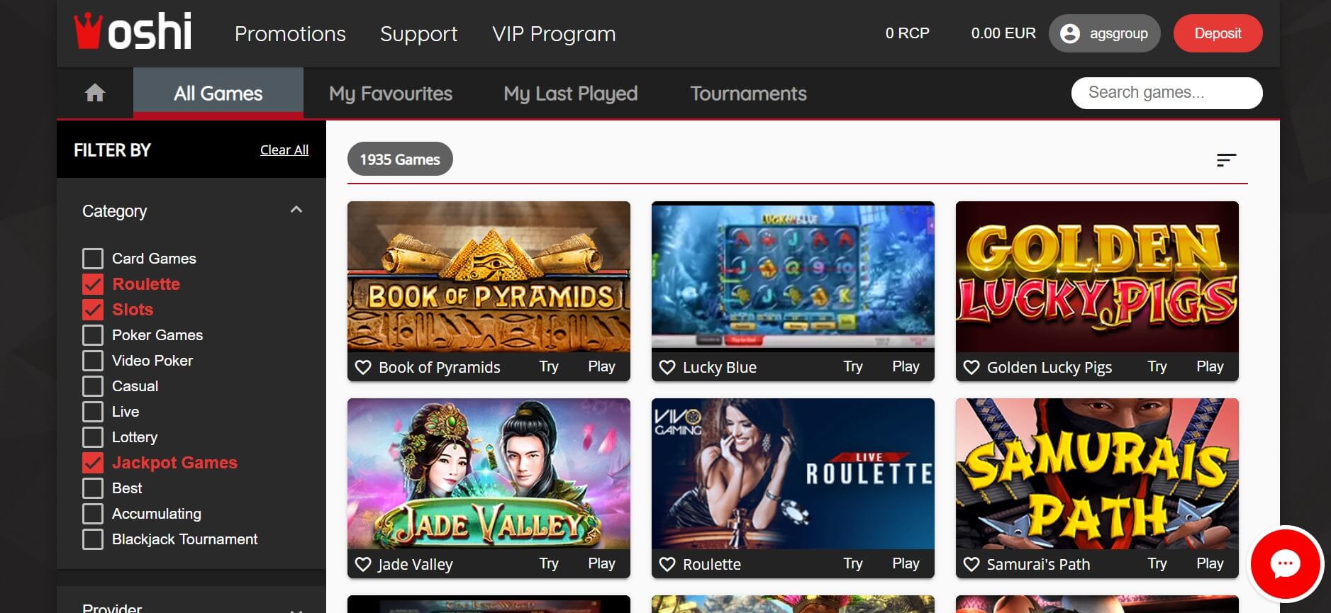 oshi casino  pokies and games