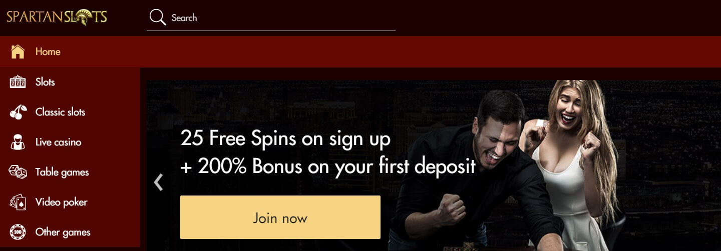 spartan slots casino bonus