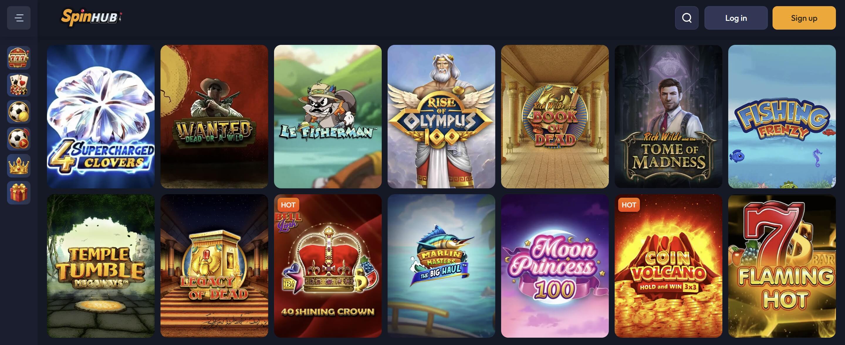 spinhub casino pokies